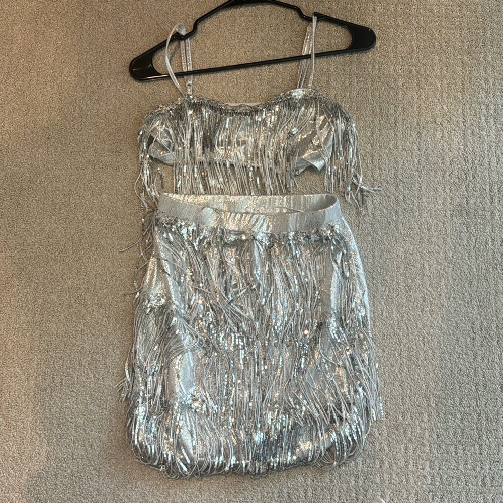 Silver party set